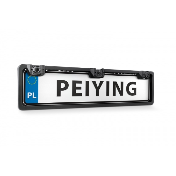 Samochodowa kamera cofania z żyroskopem i czujnikiem parkowania w ramce tablicy rejestracyjnej Peiyi