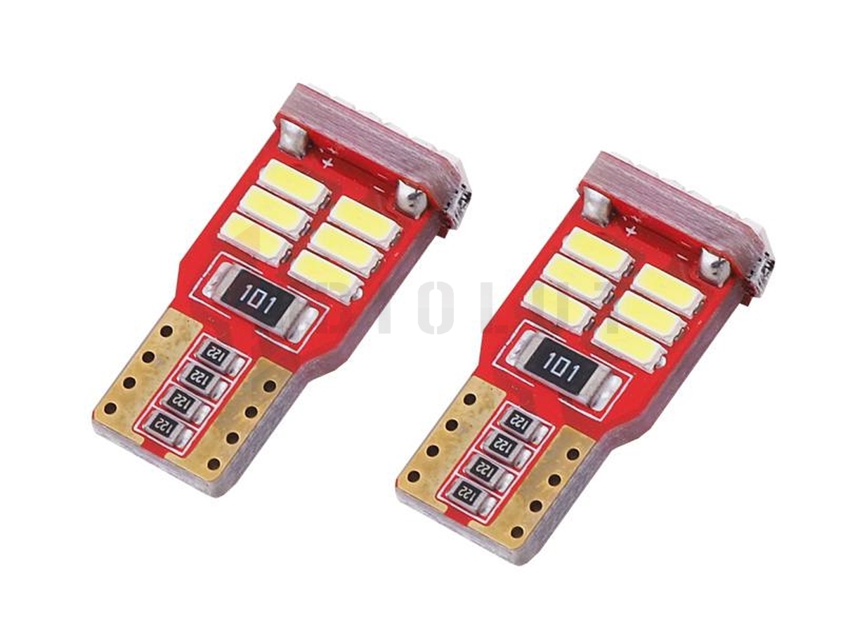 2x Ampoule led W5W Canbus 4014 SMD 5w