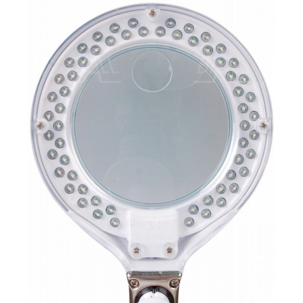 Lampa biurkowa LED z lupą(96mm) 8093 3D+12D 5W