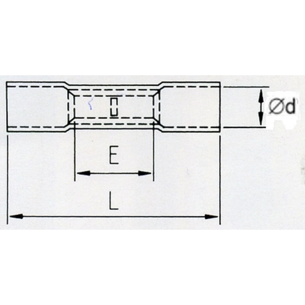 KLTY Łącznik termokurczliwy hermetyczny 4,0-6,0mm 100szt