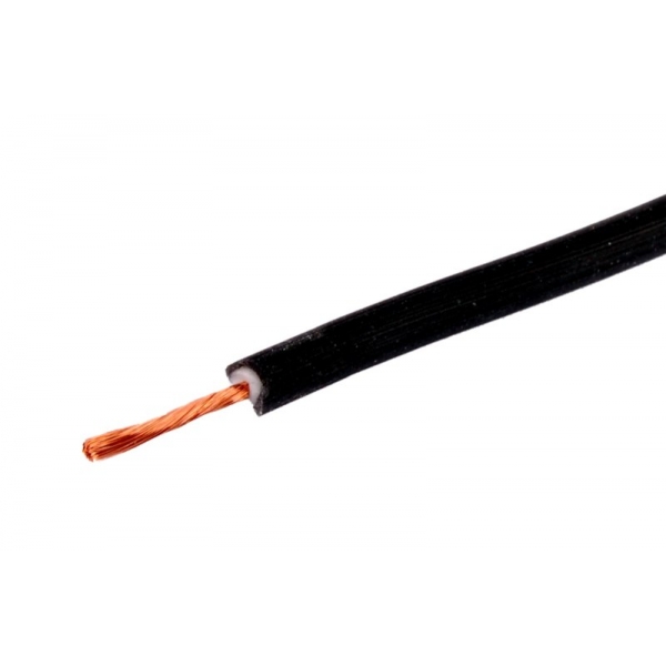 Przewód silikonowy Li2G-0,5mm2 10A BK (czarny)