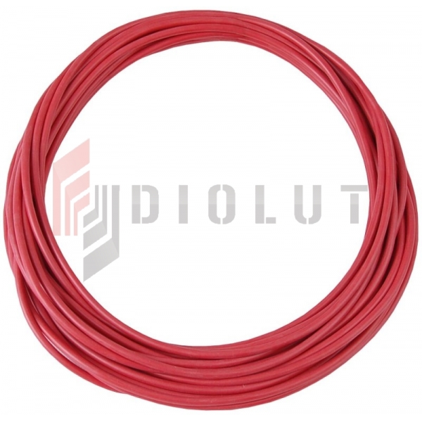 Przewód silikonowy Li2G-1mm R czerwony