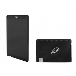 Tablica LCD tablet graficzny elektroniczny notatnik 12", czarny, 44777.
