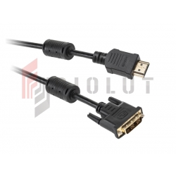 Kabel DVI (18+1) - HDMI 5m