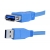 Kabel USB 3.0 wtyk A - gniazdo A, 1,8m.