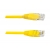 Kabel komputerowy sieciowy 1:1 8p8c (patchcord), 1,5m, żółty.