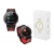 Zegarek sportowy, smartwatch Senbono S20 Smart, czerwony.