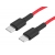Kabel USB Type-C Somostel SMS-BW05, PD, 3,6 A, 18 W, 1 m, czerwony.