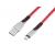 Kabel USB TYP-C  2,4A, czerwony QUICK CHARGER 3.0, 1m, powerline BW02.