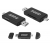 Czytnik kart 5w1 SD / microSD / USB / USB-C / microUSB.