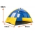 Namiot plażowo-turystyczny "Ukraina", niebiesko-żółty.