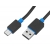 Kabel USB-Type-C 3m czarny
