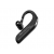 Dwustronna słuchawka Bluetooth w kolorze czarnym.