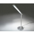 Nowoczesna lampa biurkowa srebrna LED TS-1811