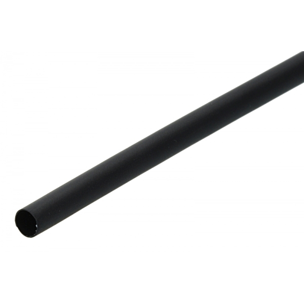 Rurki termokurczliwe, rurka termokurczliwa 2,5mm/1m czarne