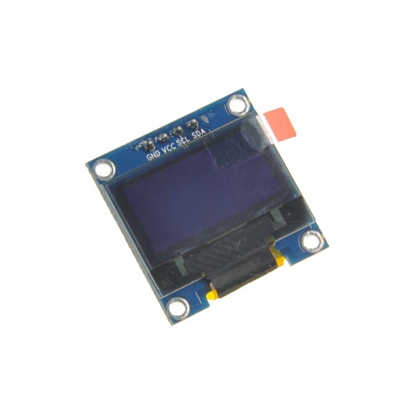 Wyświetlacz graficzny OLED 0,96" 128x64 - SSD1306 na I2C do Arduino - niebiesko- żółty