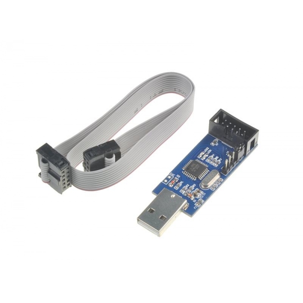 Programator USB ISP V2 - ASP-51 + Taśma do ATMEL AVR ATMEGA128 8