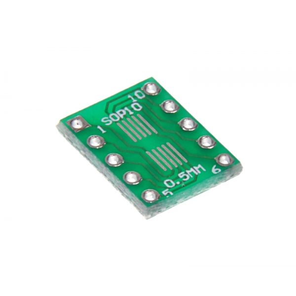 Przejściówka SOP10/SOT23 na DIP10 PCB adapter