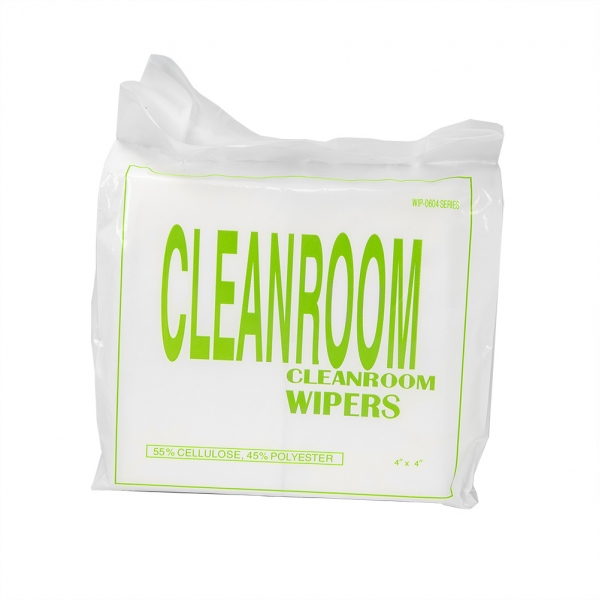 Chusteczki ściereczki bezpyłowe poliestrowo-celulozowe Cleanroom 10x10cm 1200 szt. WIP-0604