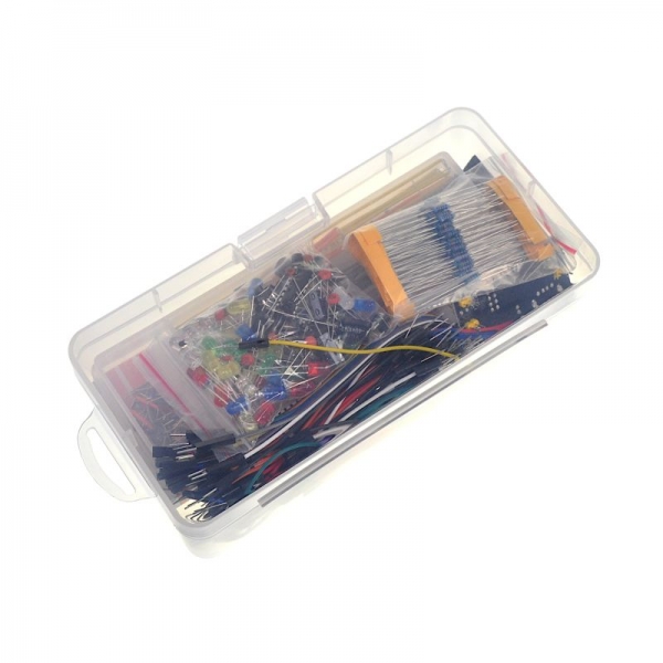 Zestaw elementów elektronicznych do Arduino Raspberry Pi + Płytka stykowa 830 pól
