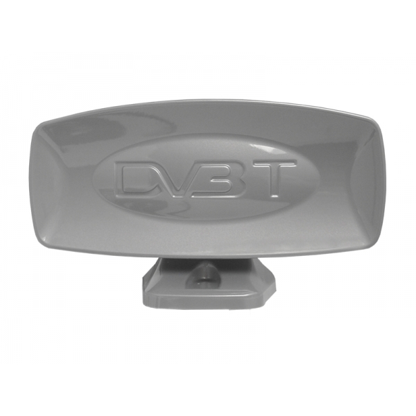 Antena DVB-T DIGITAL pokojowa, srebrna.