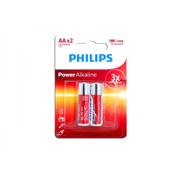 Bateria alkaliczna PHILIPS LR6 Power Life.