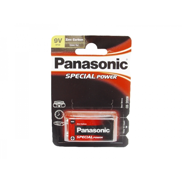 Bateria alkaliczna Panasonic 6F22 9V