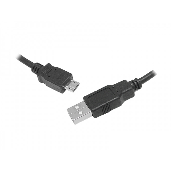 Kabel USB wtyk A-wtyk micro USB 0.5m
