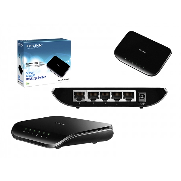 TP-LINK TL-SG1005D switch 5-portowy 10/100/1000 Mb/s.