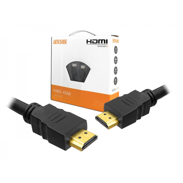 Kabel HDMI-HDMI, 20m, HQ.