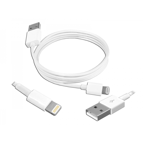 Kabel USB- IPHONE 5s/6 biały.
