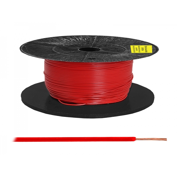 Kabel FLRY-A 0.22, czerwony.