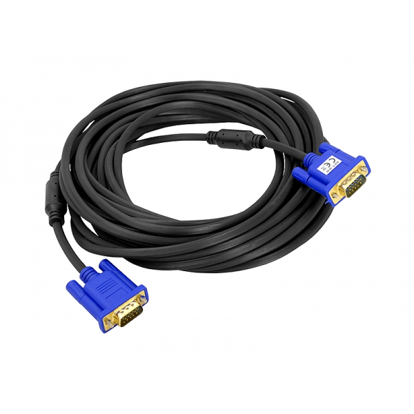 Kabel komputerowy SVGA wtyk-wtyk, 10m.
