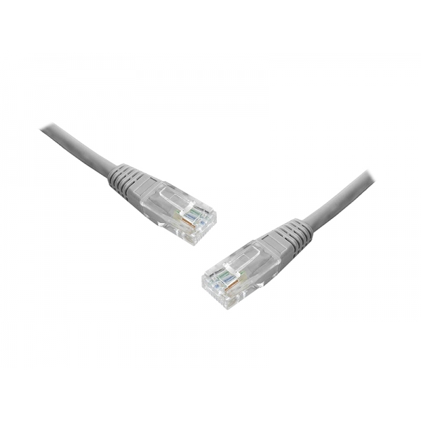 Kabel komputerowy sieciowy 1:1, 8P8C, CAT6E, 1m.