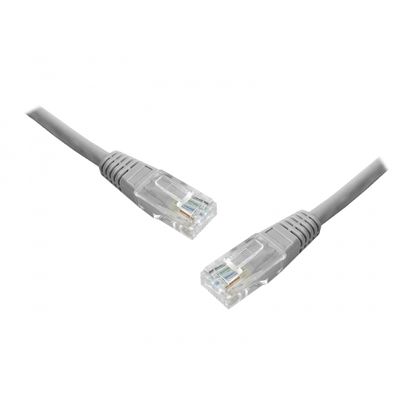 Kabel komputerowy sieciowy 1:1, 8P8C (patchcord), CAT6E, 15m.