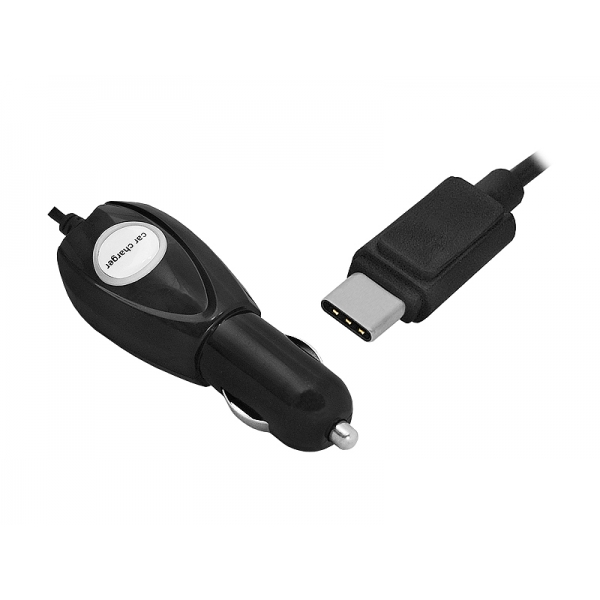 Ładowarka samochodowa wtyk USB type-C, 2.1A.