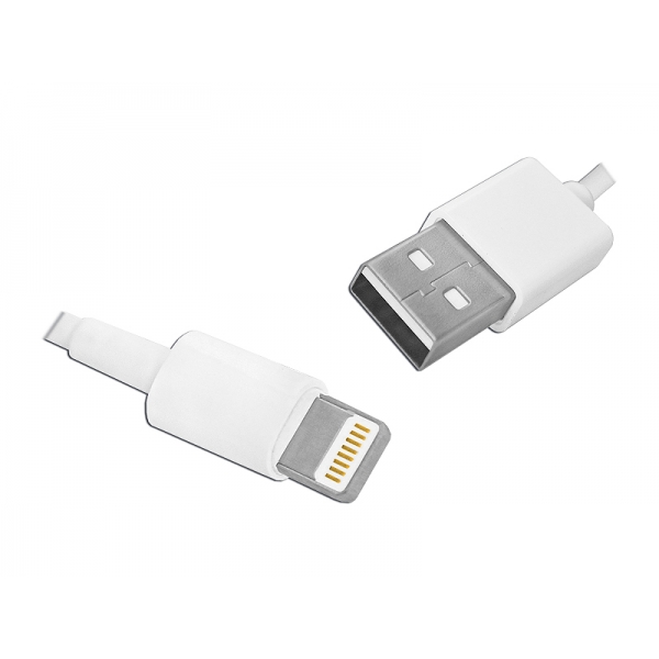 Kabel USB -Iphone 5P, 1m, biały.