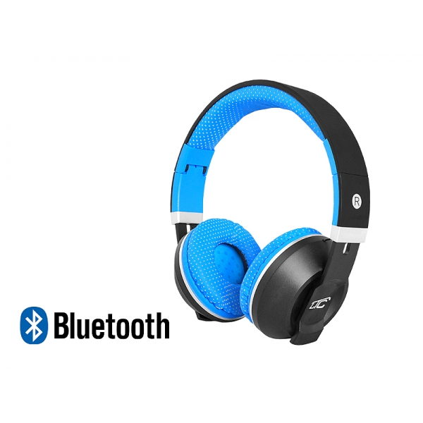 Słuchawki bluetooth LTC MIZZO, niebieskie.