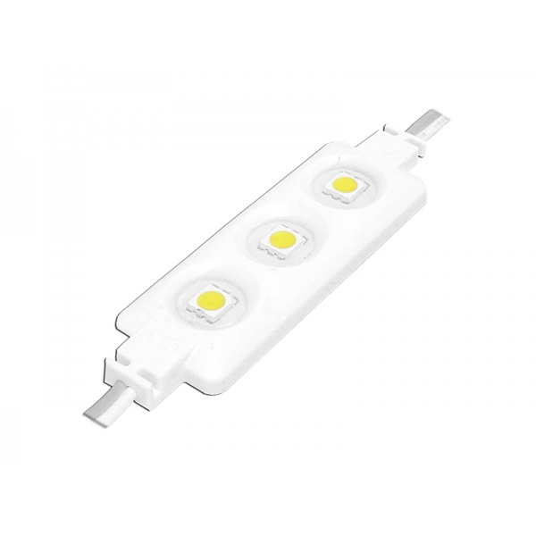 Moduł LED-5050 3diody biały dzienny wodoodporny.