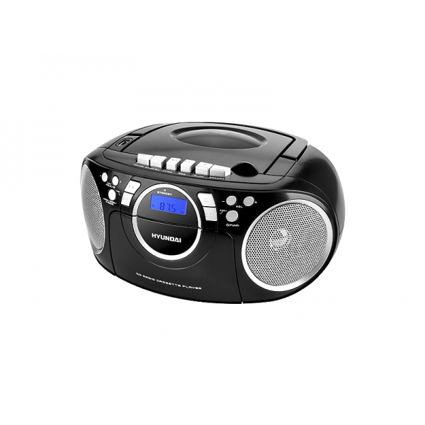 Boombox Hyundai TRC788AU3BS Tuner cyfrowy FM,Kaseta,CD/MP3,USB,AUX.