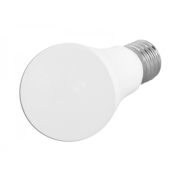 Żarówka LTC LED A60 E27 SMD 10W 230V, światło ciepłe białe, 800lm.