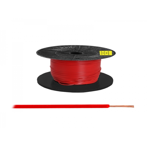 Kabel FLRY-B 0.50, czerwony.