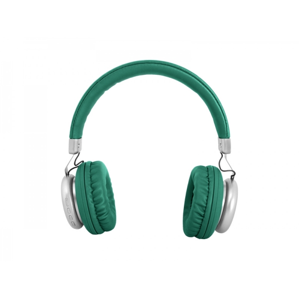 Słuchawki nauszne bluetooth/TF LTC SYMPHONY Premium, butelkowa zieleń.