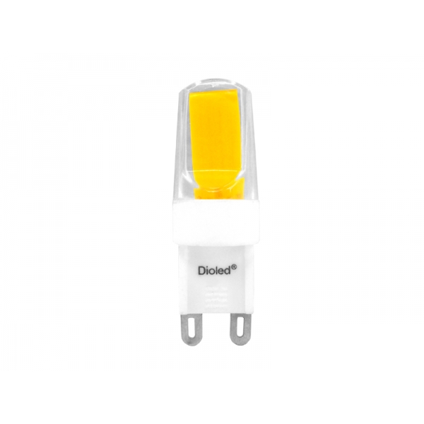 Żarówka LED DIOLED G9 4W, światło białe ciepłe (3000k).