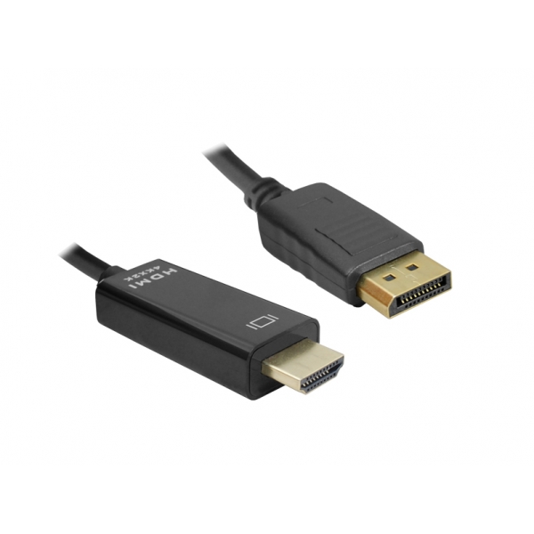 Kabel wtyk DISPLAY - wtyk HDMI 1,8m 4K.