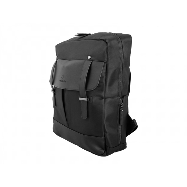 Plecak uniwersalny marki SVENSSON, GATA 16.5", kieszeń na laptopa 14.1", czarny.
