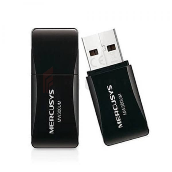 Karta sieciowa USB Mercusys MW300UM bezprzewodowa, jednopasmowa, 300 MB/s, 802.11n/g/b.
