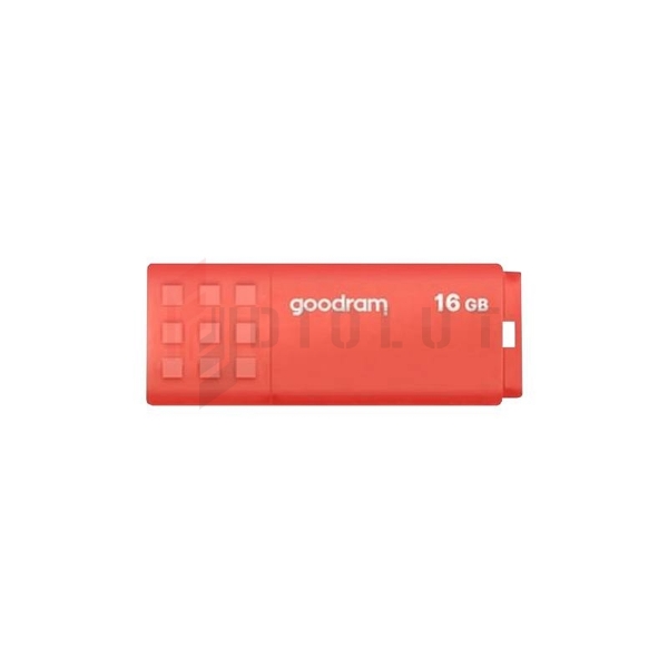 Pendrive GOODRAM 16GB USB 3.0, pomarańczowy.