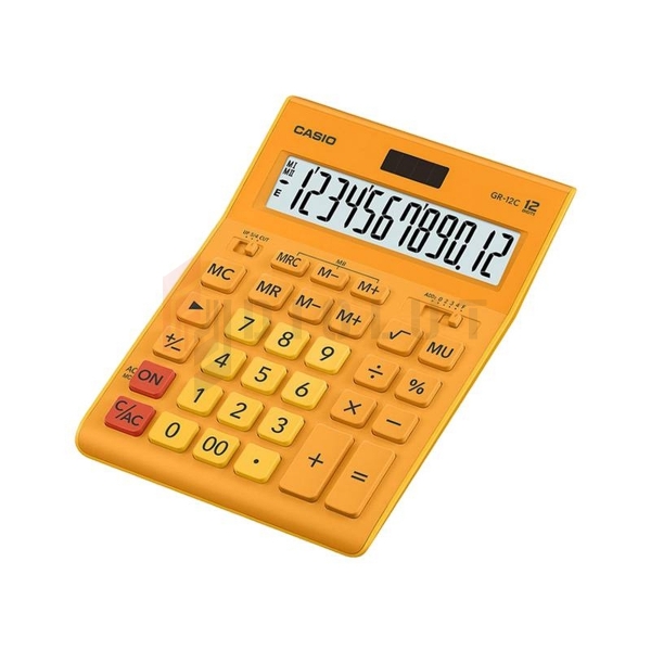 Kalkulator biurkowy Casio GR-12C-RG.