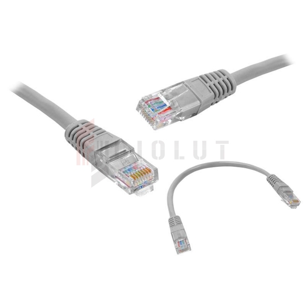 Kabel komputerowy sieciowy 1:1 8P8C 0,25m (patchcord).
